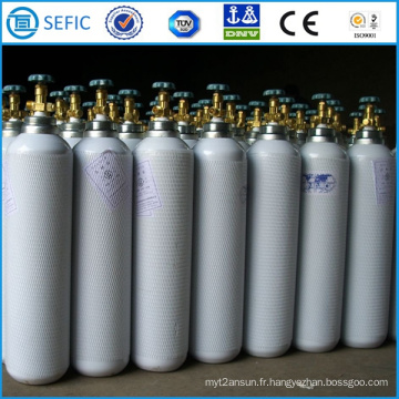 Cylindre de gaz en acier sans couture à haute pression de 20L (ISO204-20-20)
